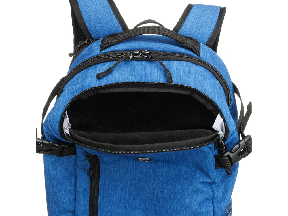 Рюкзак TORBER РИТМ с отделением для ноутбука 15'', синий, полиэстер, 31 x 20 x 47 см, 29 л