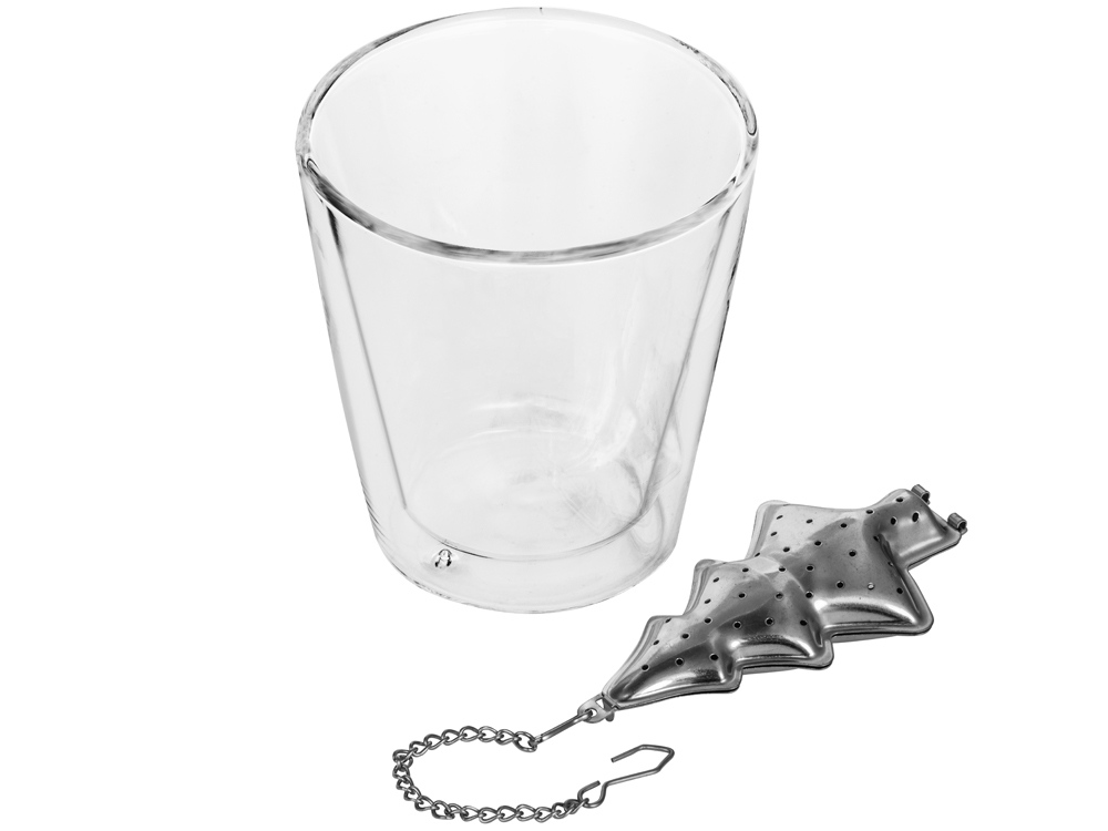 Набор Brewing: кружка и ситечко для чая с логотипом  | Print Logo