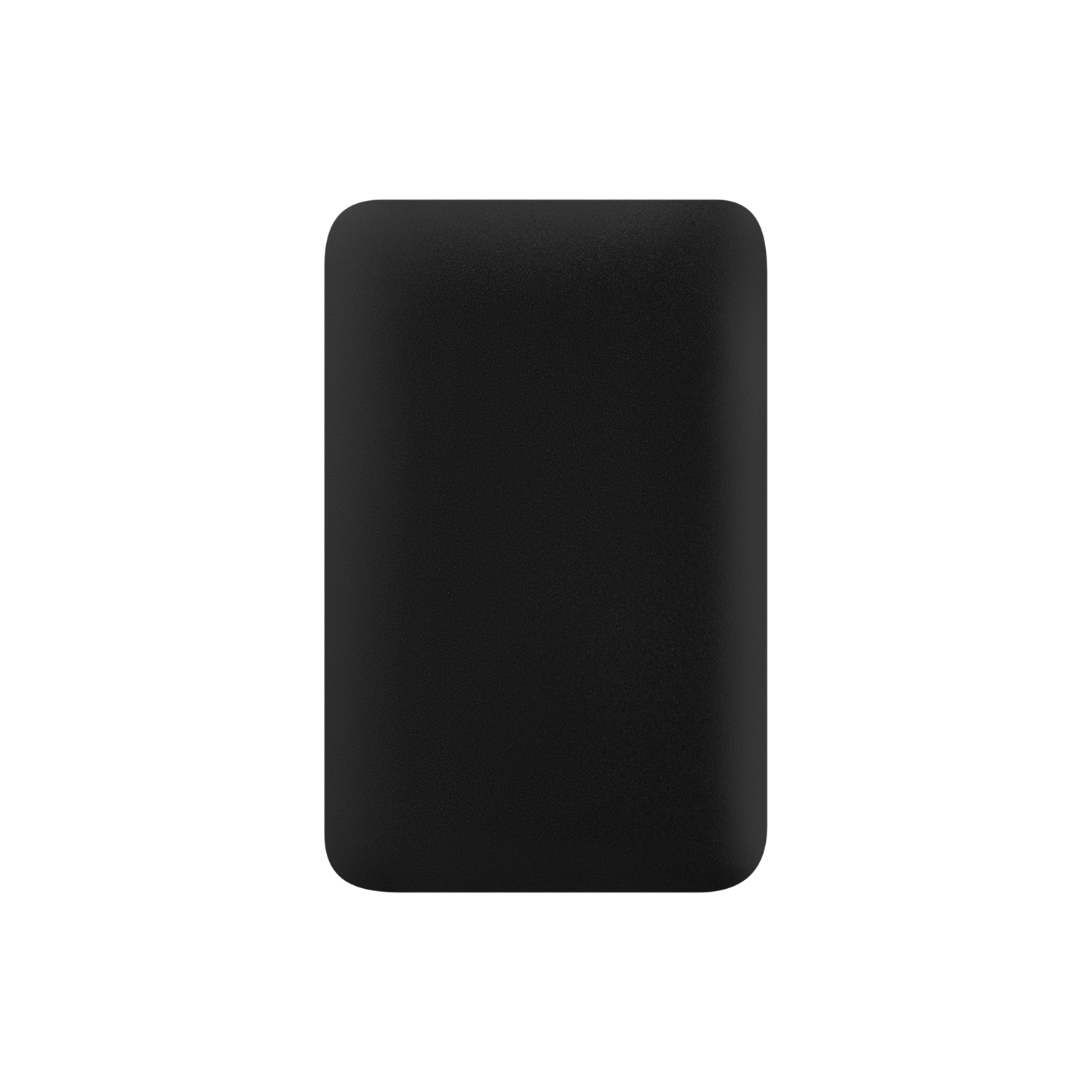 Внешний аккумулятор с цветной подсветкой Анкор Макс (Ancor Max) 5000 mAh, черный фото на сайте Print Logo.