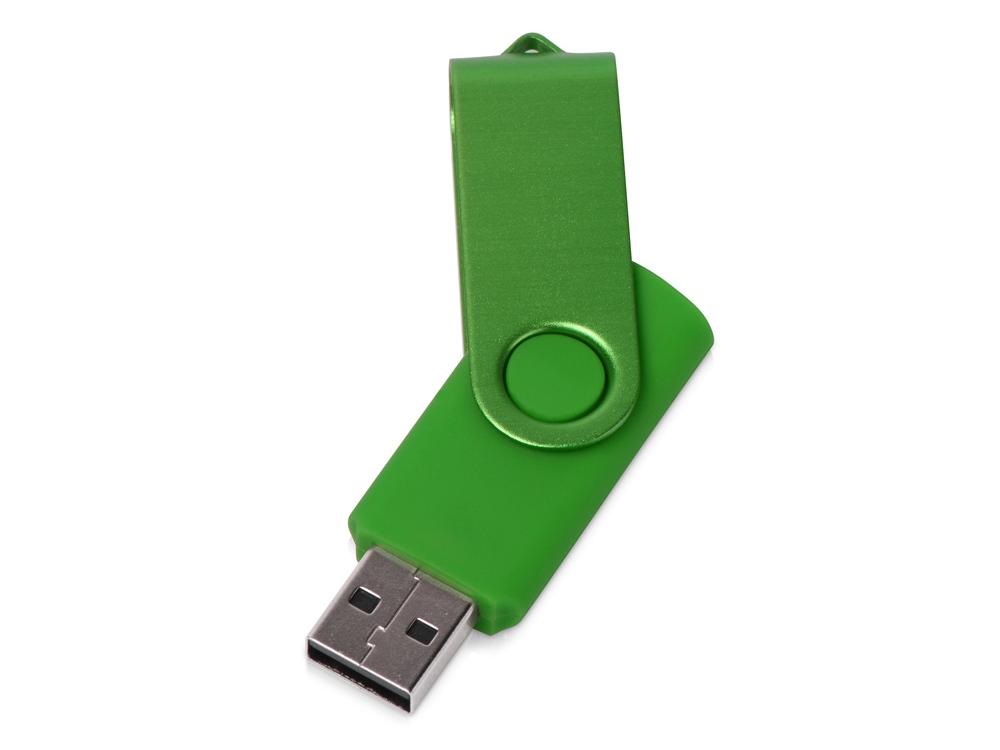 Флеш-карта USB 2.0 8 Gb Квебек Solid, зеленый