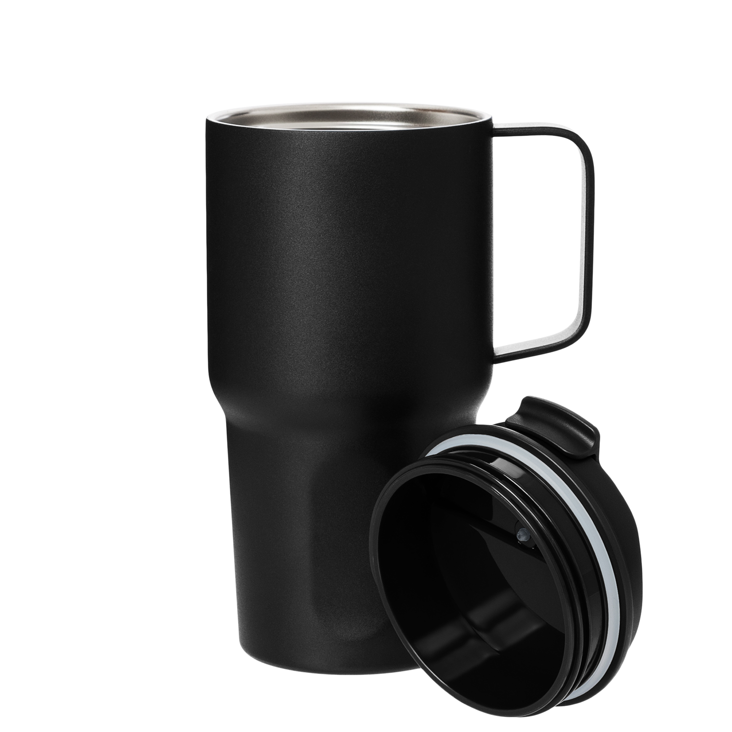 Термокружка вакуумная Авентура, черная