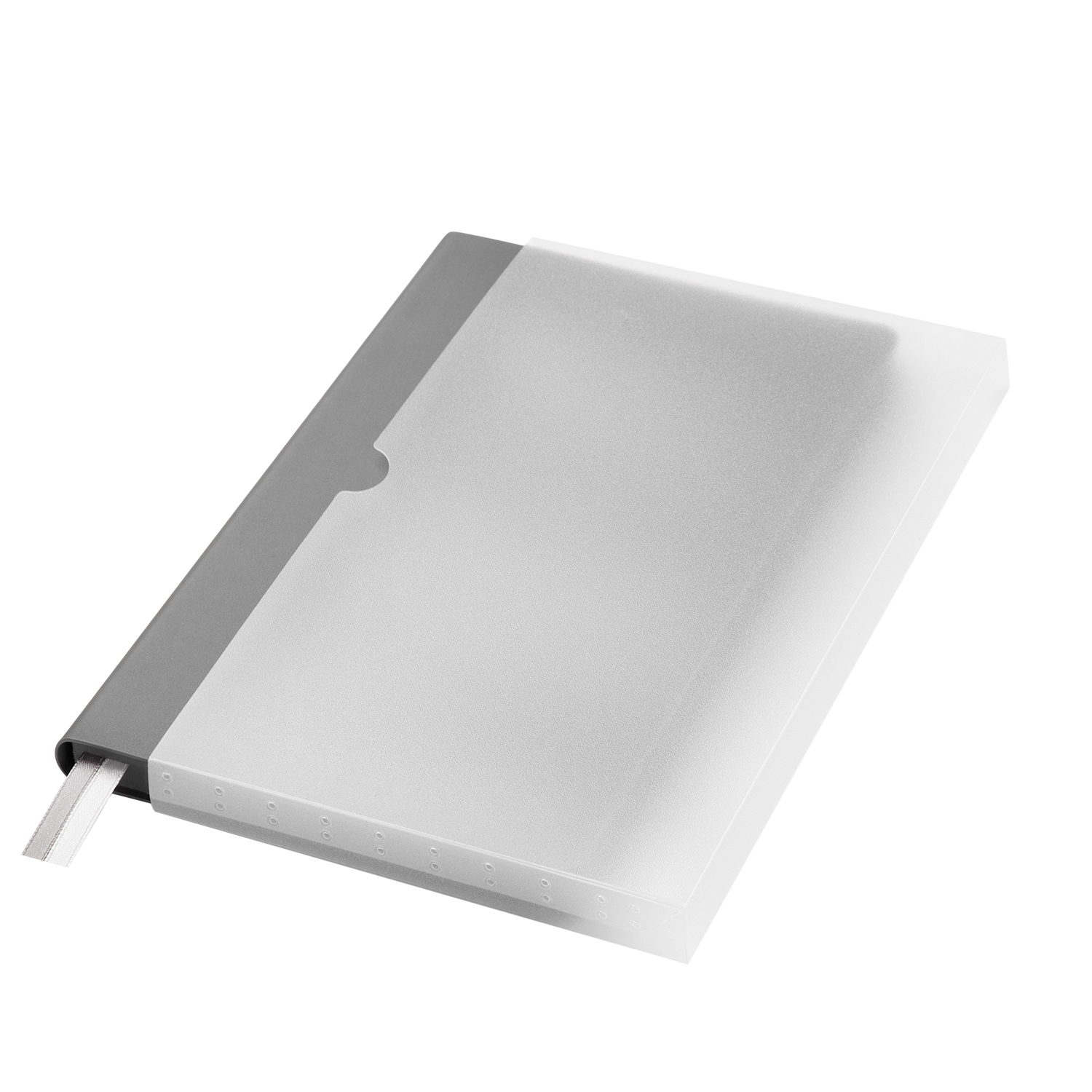 Ежедневник Мун Ривер (Moon River) недатированный, серый