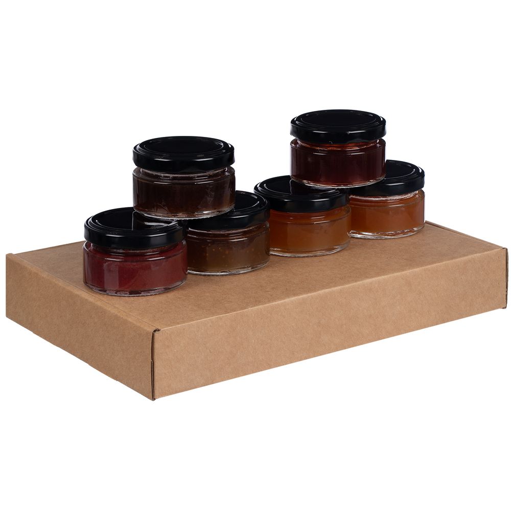 Набор конфитюров Delisweet с логотипом сделано в России | Print Logo