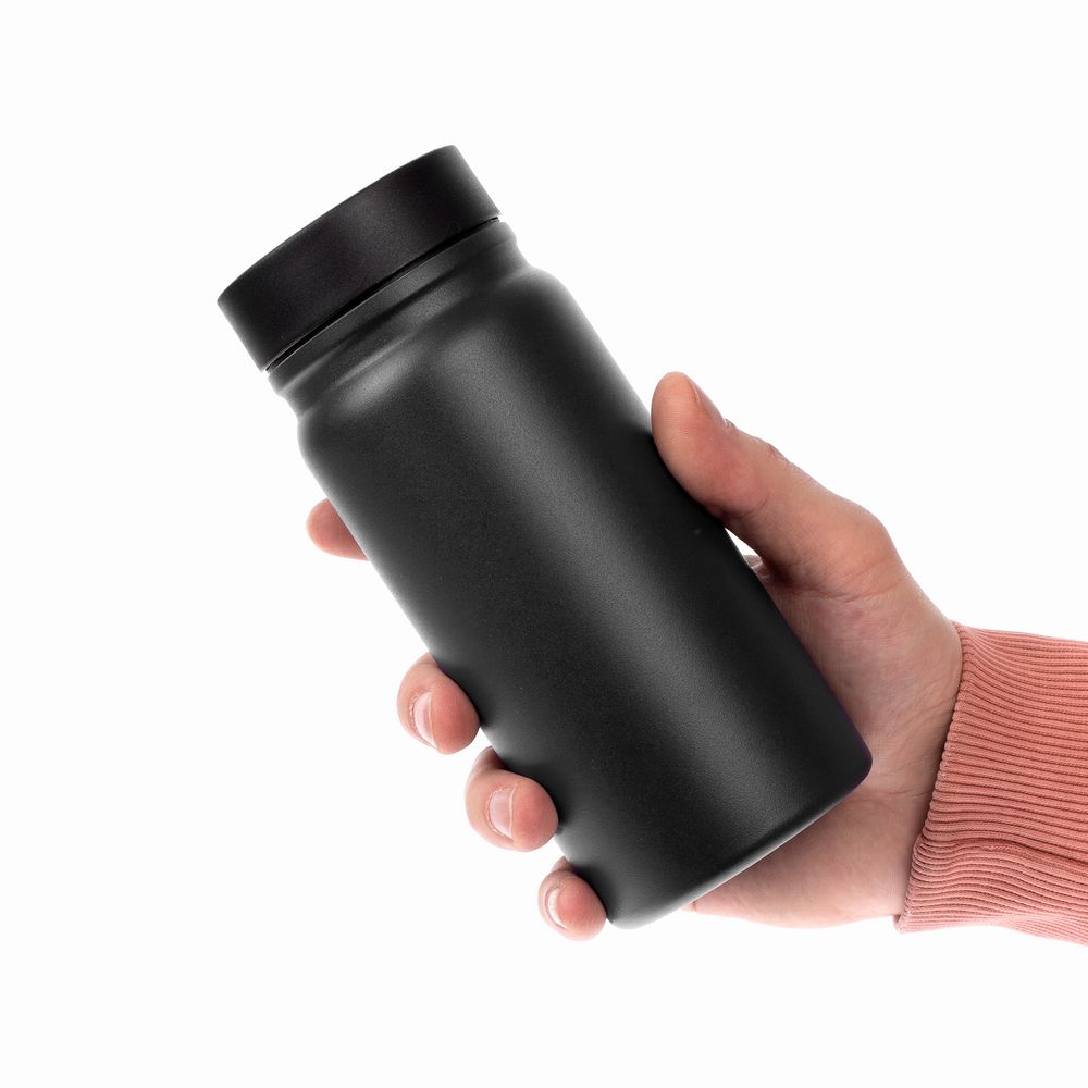 Термостакан Hardproof — пример нанесения логотипа (Indivo) | Print Logo