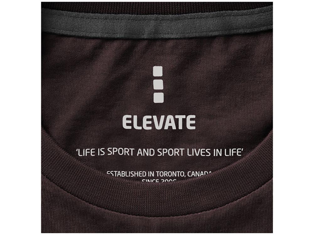 Nanaimo женская футболка с коротким рукавом, шоколадный коричневый