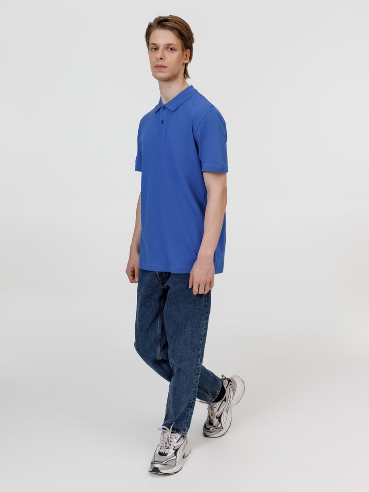 Рубашка поло унисекс Pulse, ярко-синяя (royal), размер 4XL