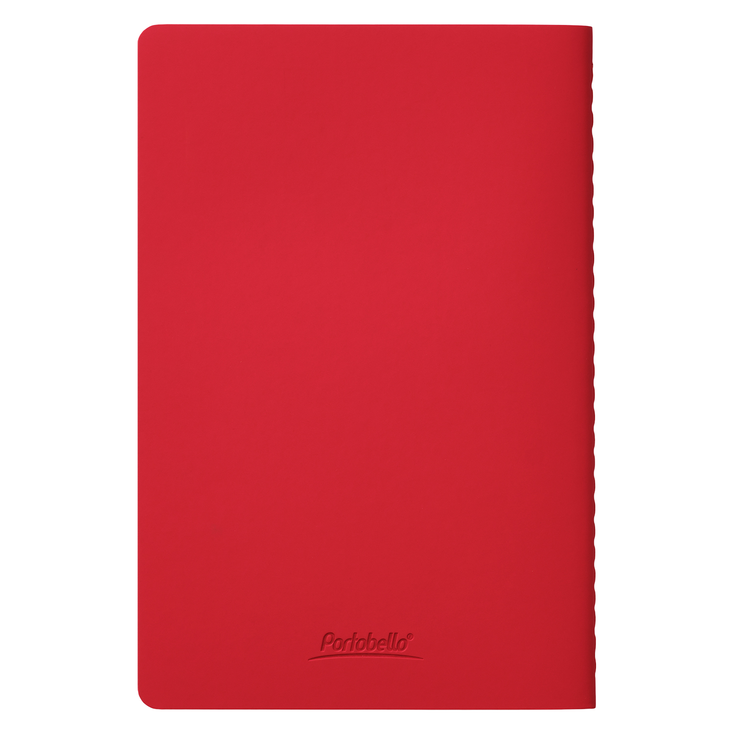 Блокнот Alpha slim, красный