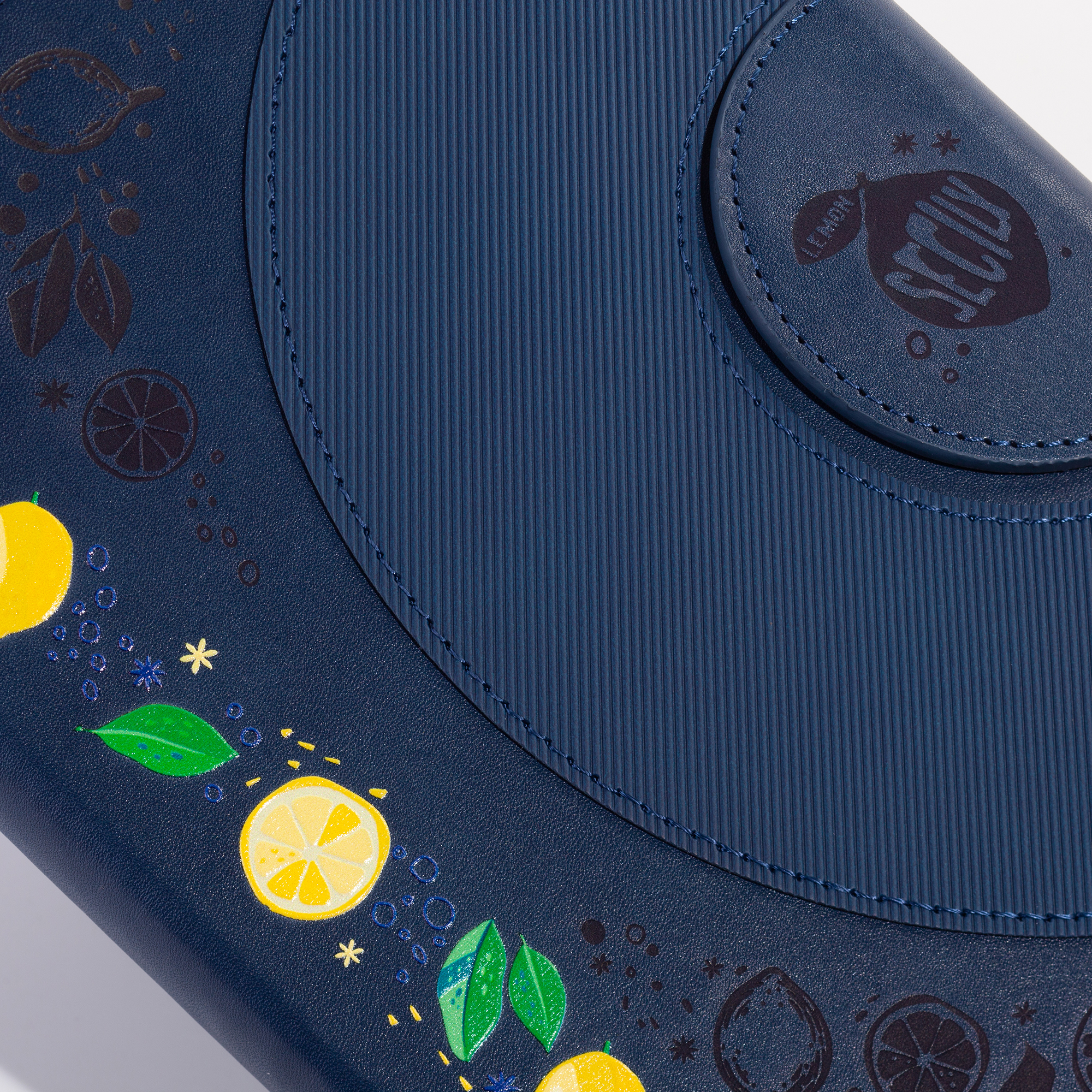 Ежедневник недатированный "Сицилия", формат А5, черный, темно-синий