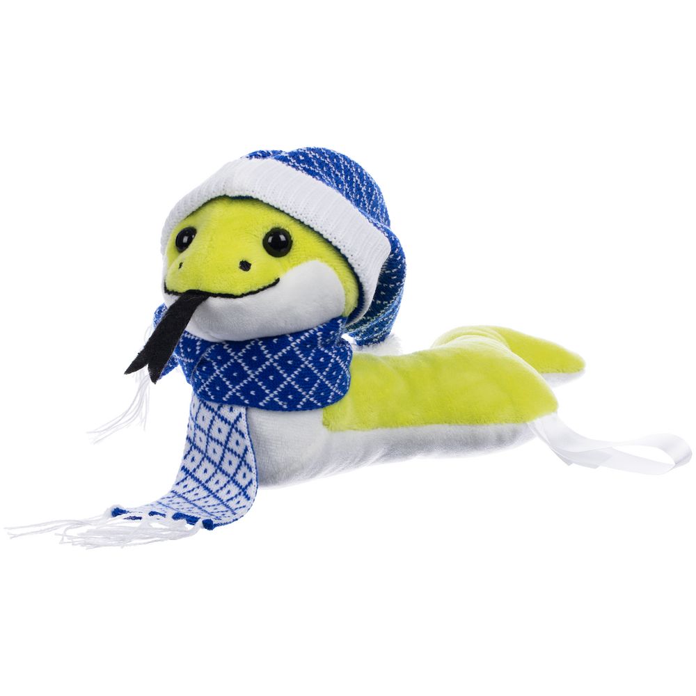 Мягкая игрушка Baby Snake Right — пример нанесения логотипа (сделано в России) | Print Logo