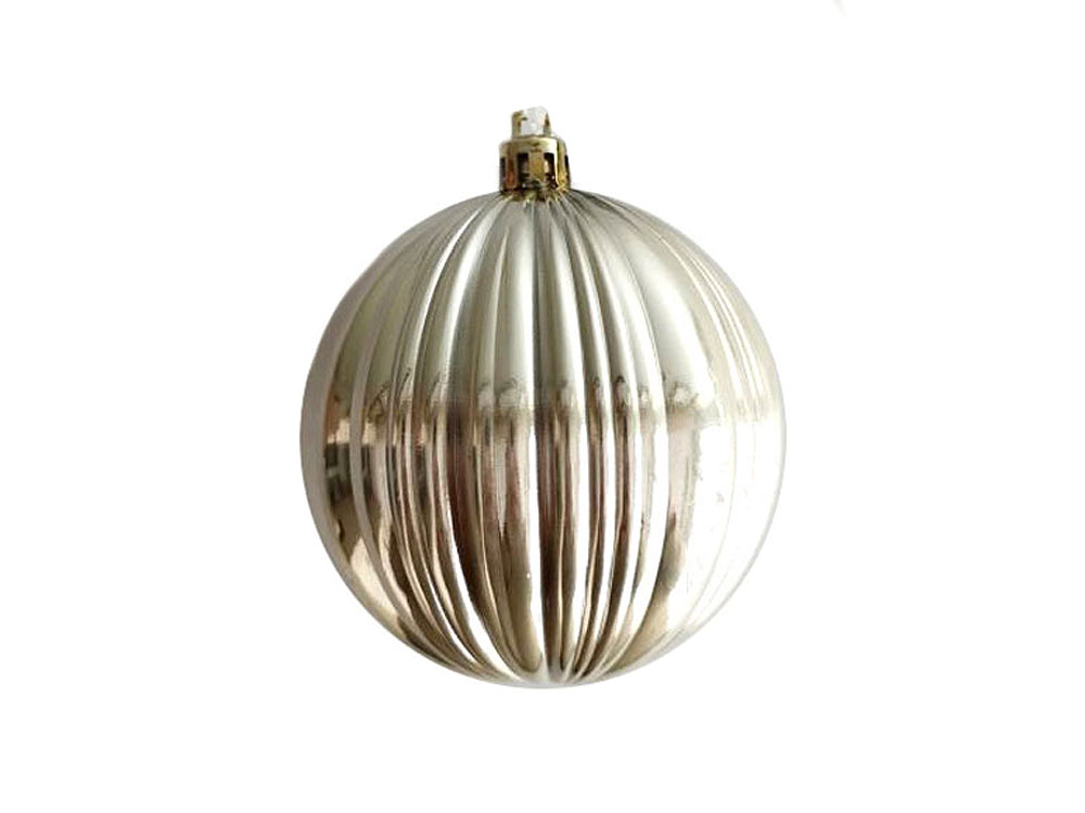 Новогодний ёлочный шар Рельеф с логотипом  | Print Logo