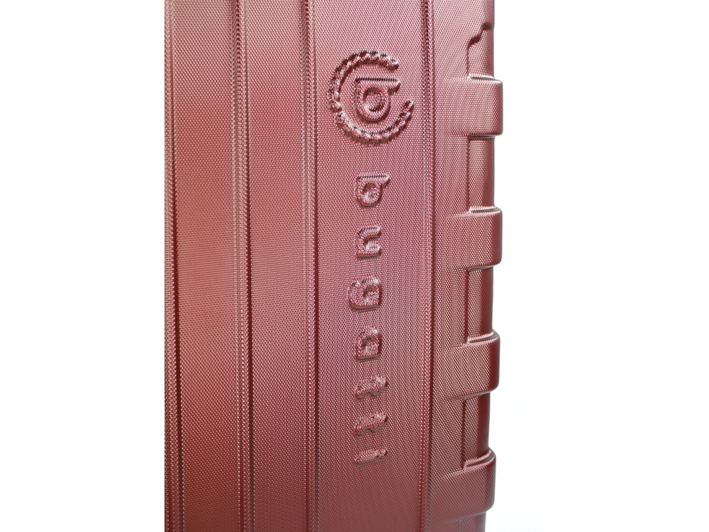Чемодан BUGATTI ГАЛАТЕЯ | GALATEA, бордовый, поликарбонат / АБС-пластик, 46х27,5х67 см, 65 л