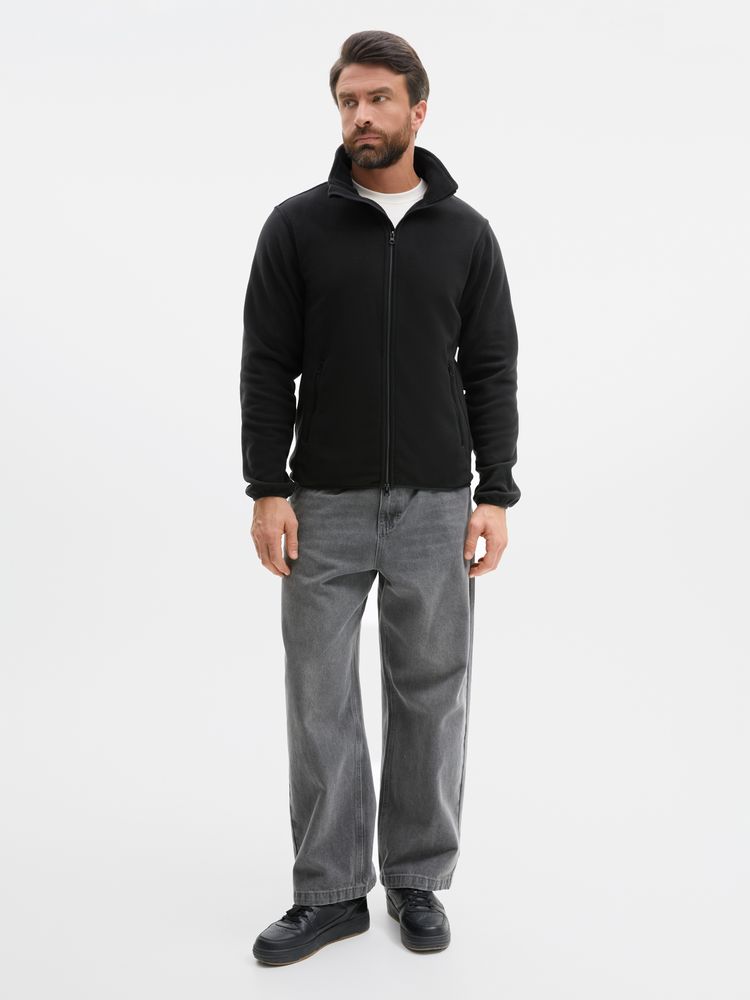 Куртка флисовая унисекс Ben Mac, черная, размер L