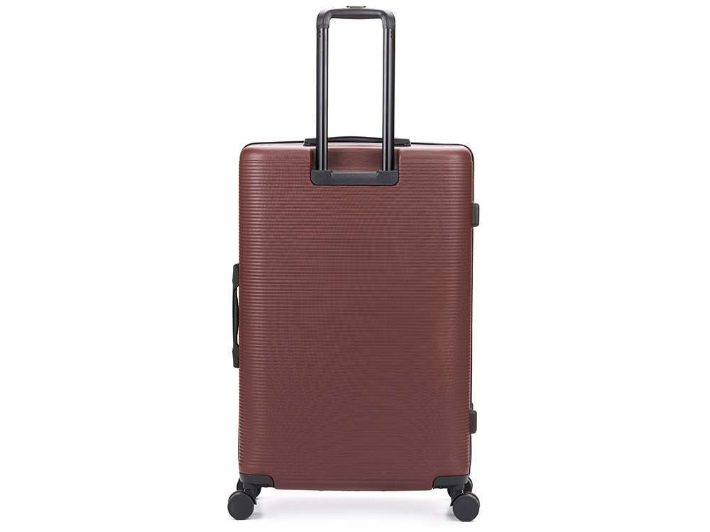 Чемодан TORBER ОНЕГА, бордовый, ABS-пластик, 69,5 х 46 х 26 см, 69 л