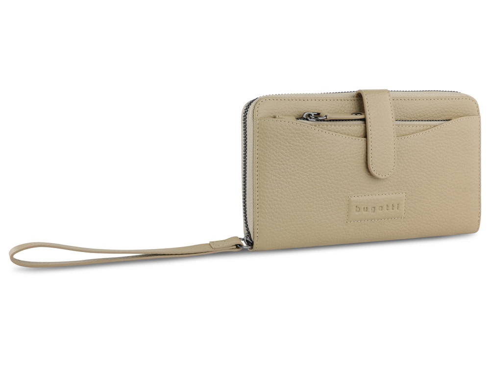 Кошелек женский ЭЛЬЗА (ELSA) с ключницей и защитой данных RFID с логотипом BUGATTI | Print Logo