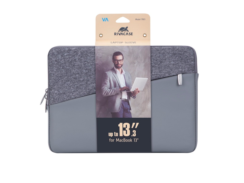RIVACASE 7903 grey чехол для MacBook Pro и Ultrabook 13.3 / 12