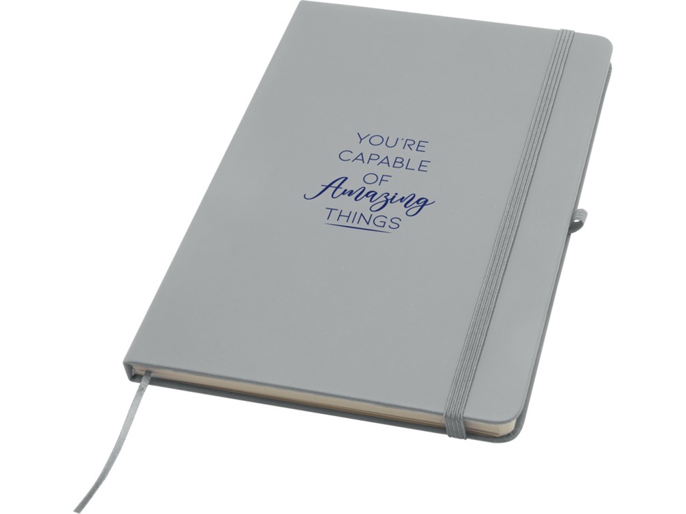 Блокнот Spectrum Plus формата A5 в твердой обложке - Серый