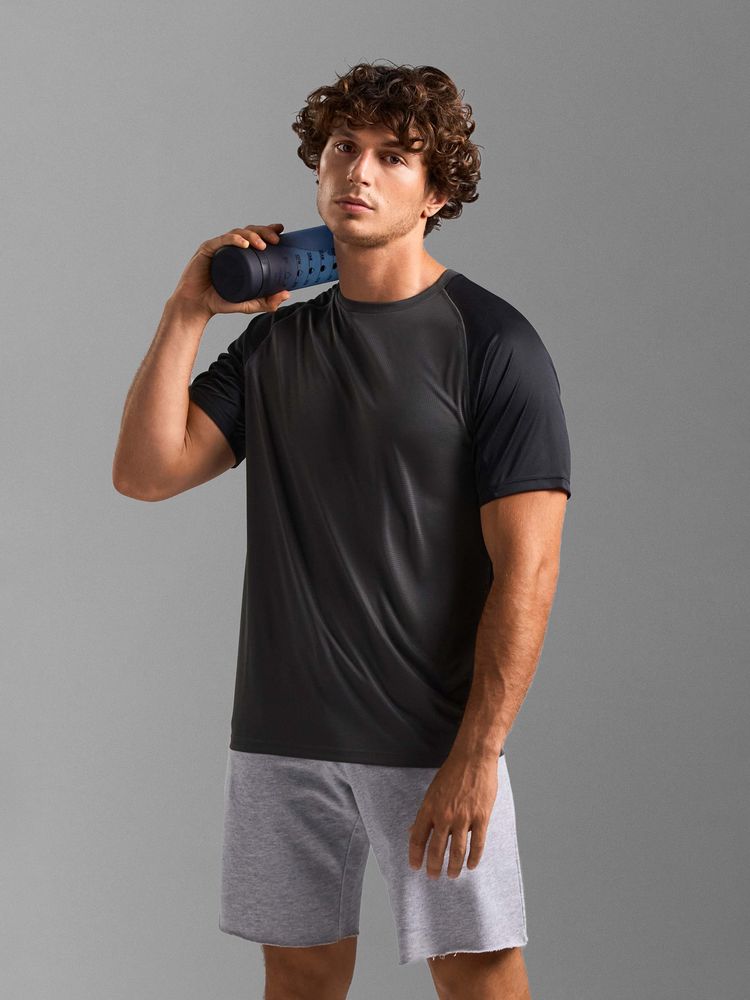 Футболка спортивная унисекс Vortex, белая, размер XXL