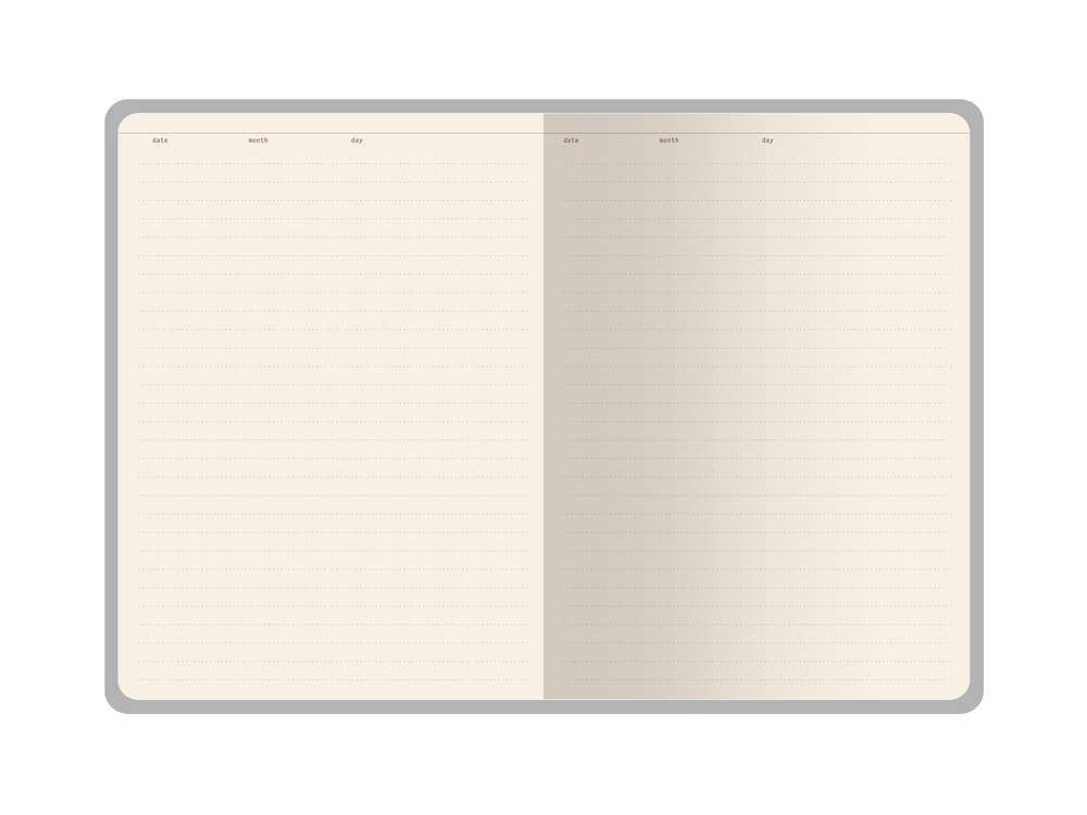 Ежедневник А5 Гранат