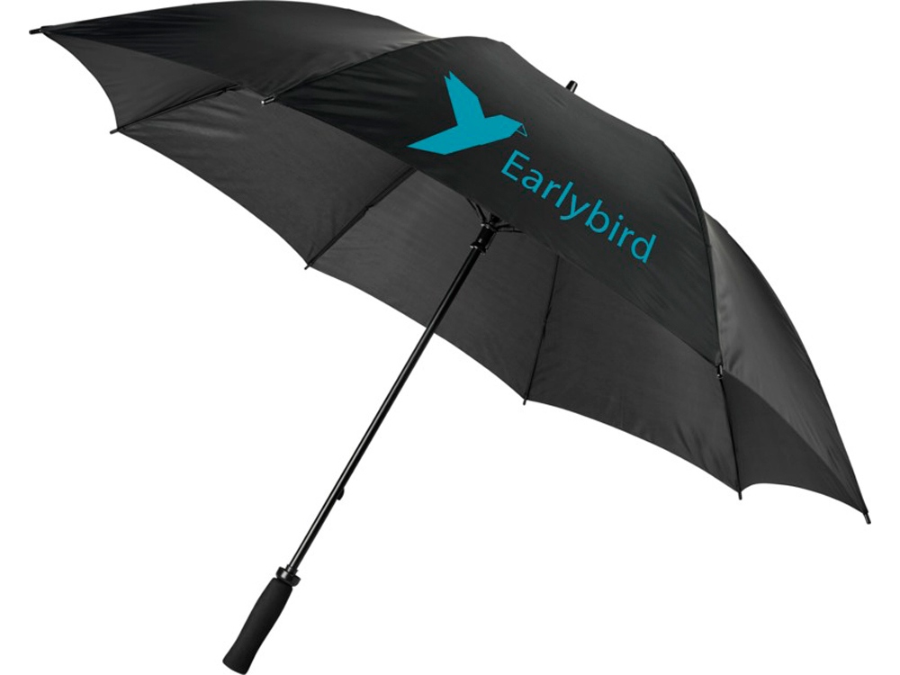 Зонтик-трость Grace 30 с ручкой из ЕВА, черный