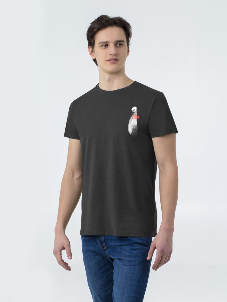 Футболка приталенная Ghost of Love с логотипом Соль | Print Logo