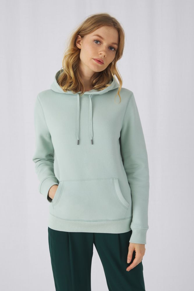 Толстовка с капюшоном женская Queen фото на сайте Print Logo.