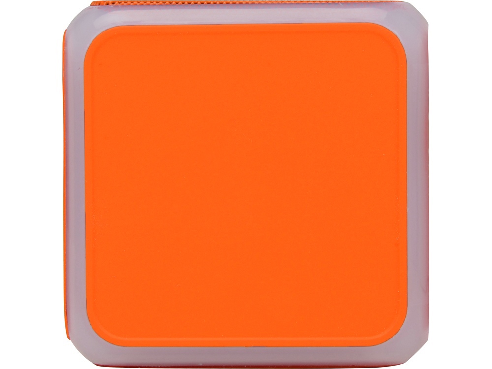 Портативная колонка Cube с подсветкой, оранжевый