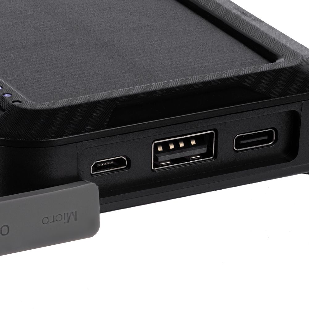 Аккумулятор защищенный Total Control 10000 мАч фото на сайте Print Logo.