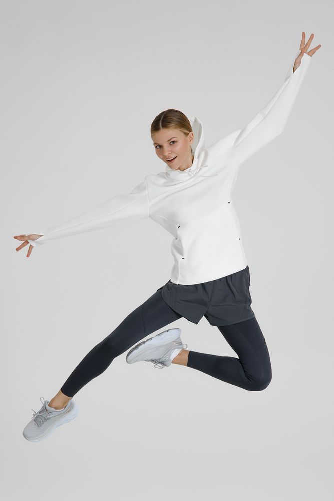 Худи унисекс Begi, молочно-белое, размер L