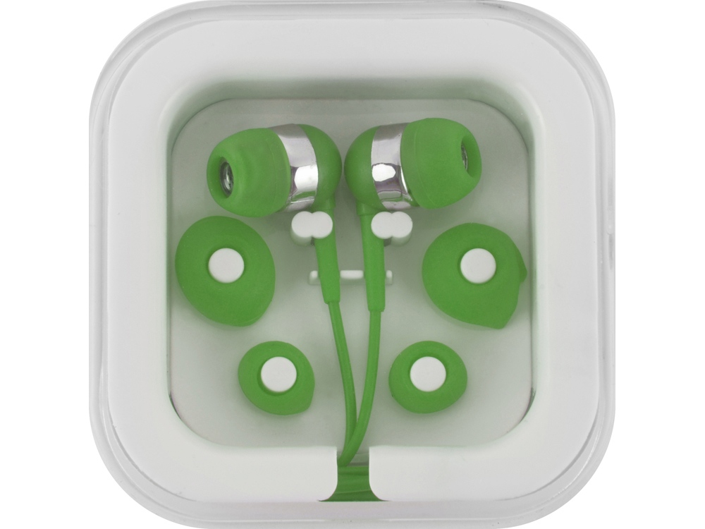 Наушники суперлегкие Sargas, зеленый
