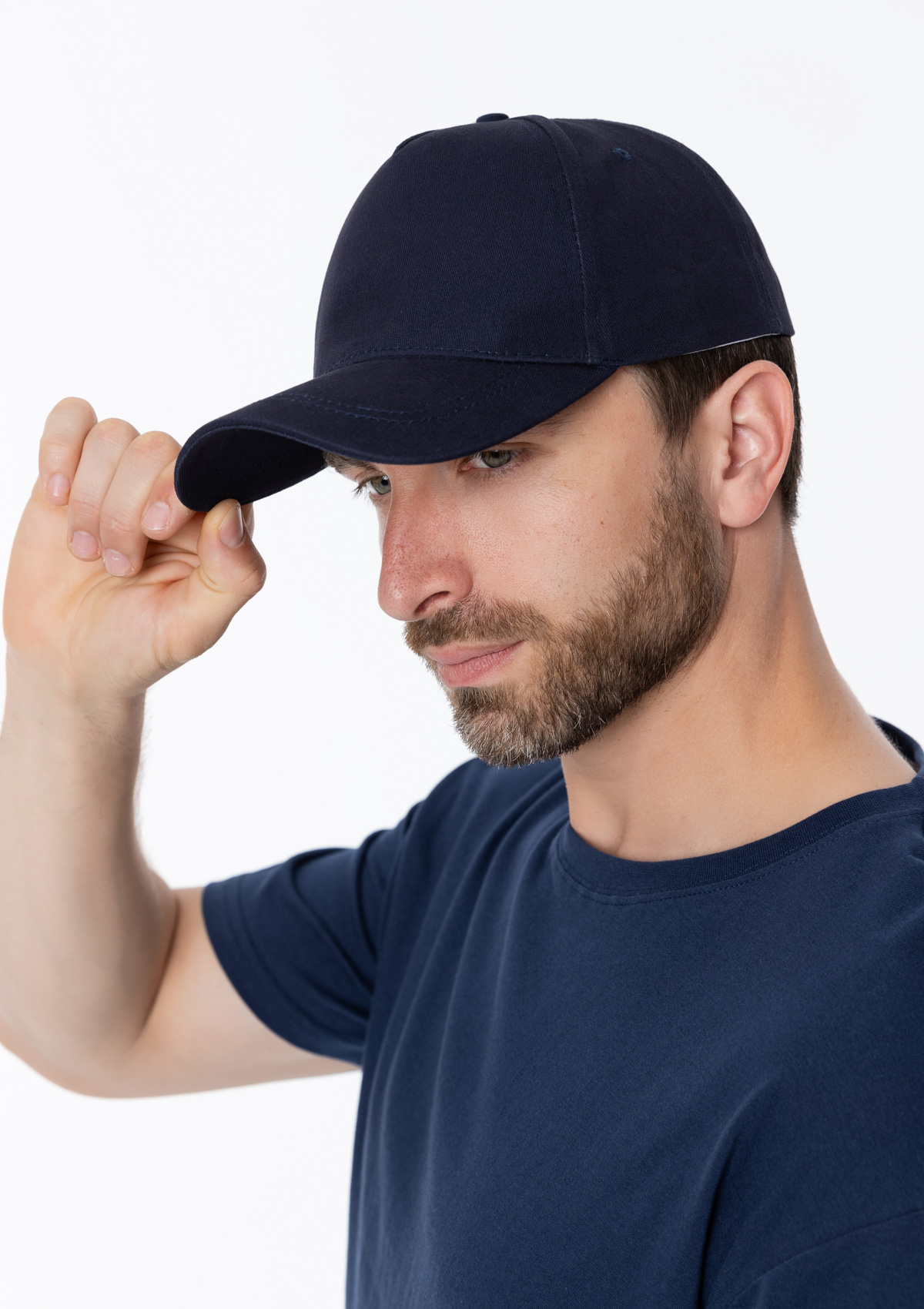 Футболка унисекс без бокового шва STAN хлопок 160, 02, Тёмно-синий,  (46)  (52/XL)