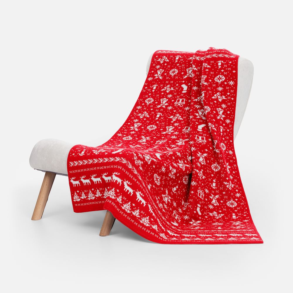 Плед Holidale с логотипом teplo | Print Logo