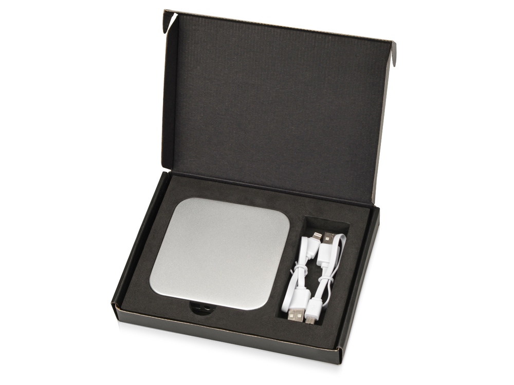 Портативное зарядное устройство Esquire, серебристый