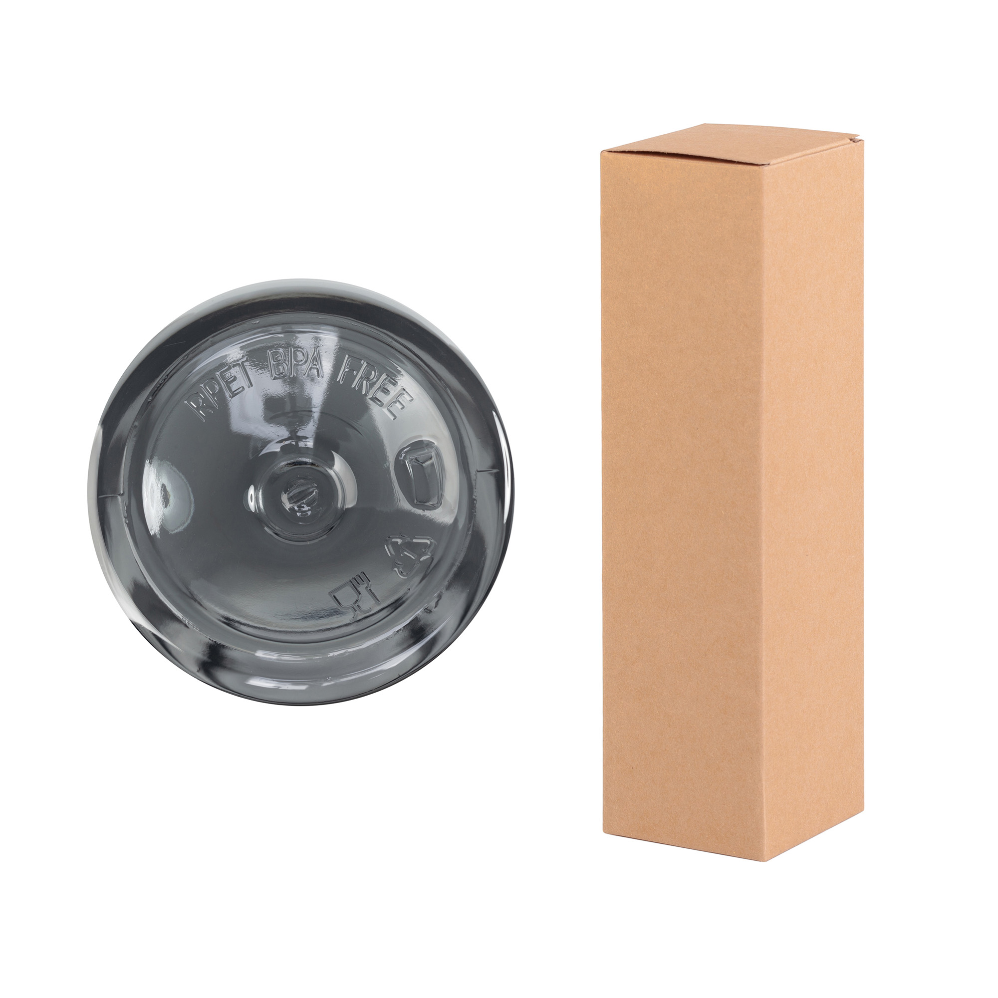 Бутылка для воды "Vita" 600 мл, оранжевый с белым