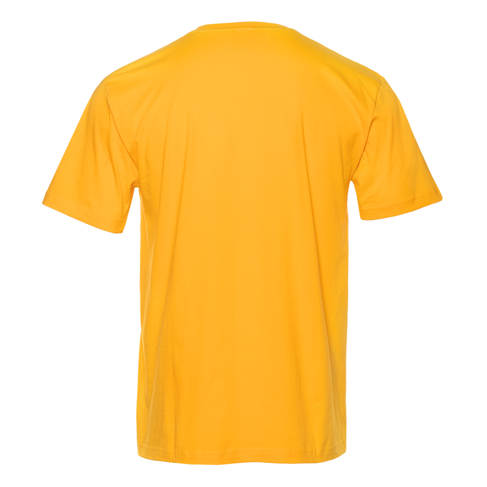 Футболка унисекс без бокового шва STAN хлопок 160, 02, Жёлтый,  (12/1)  (48/M)