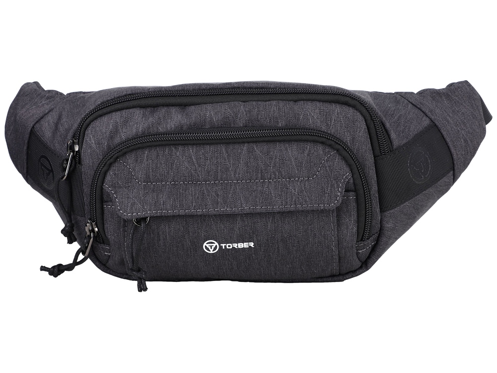Сумка на пояс с логотипом Torber | Print Logo