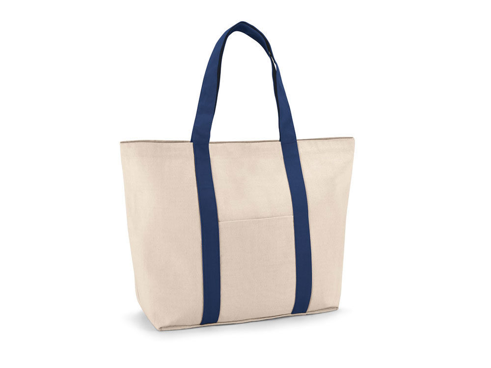 Сумка из 100% хлопка канва VILLE с логотипом  | Print Logo