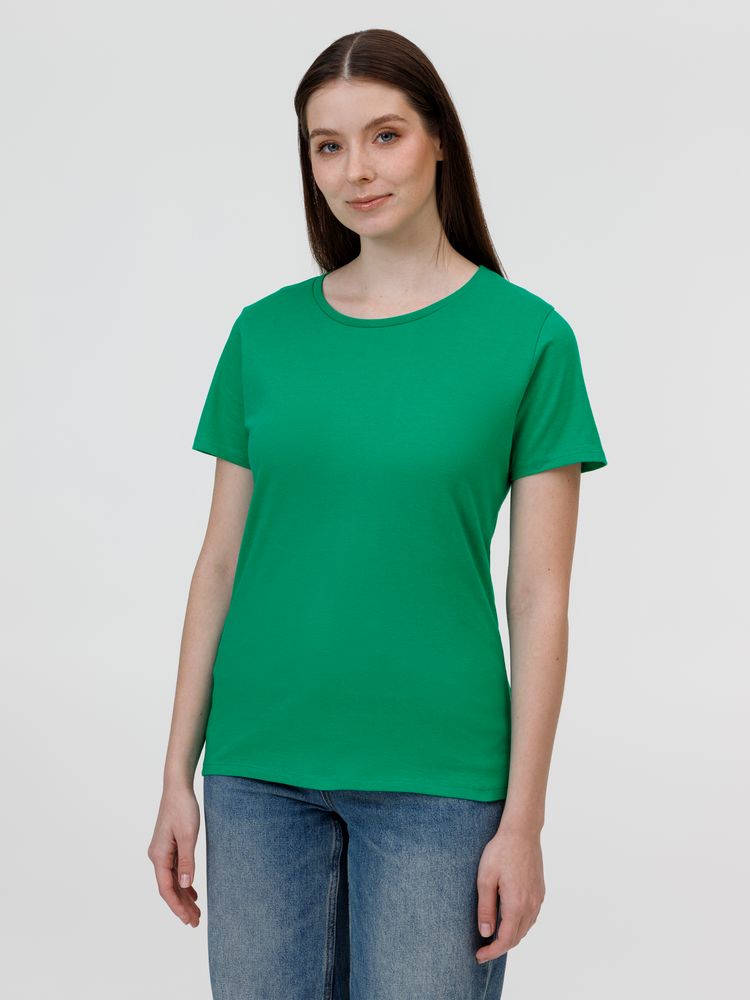 Футболка E190 женская темно-синяя, размер L