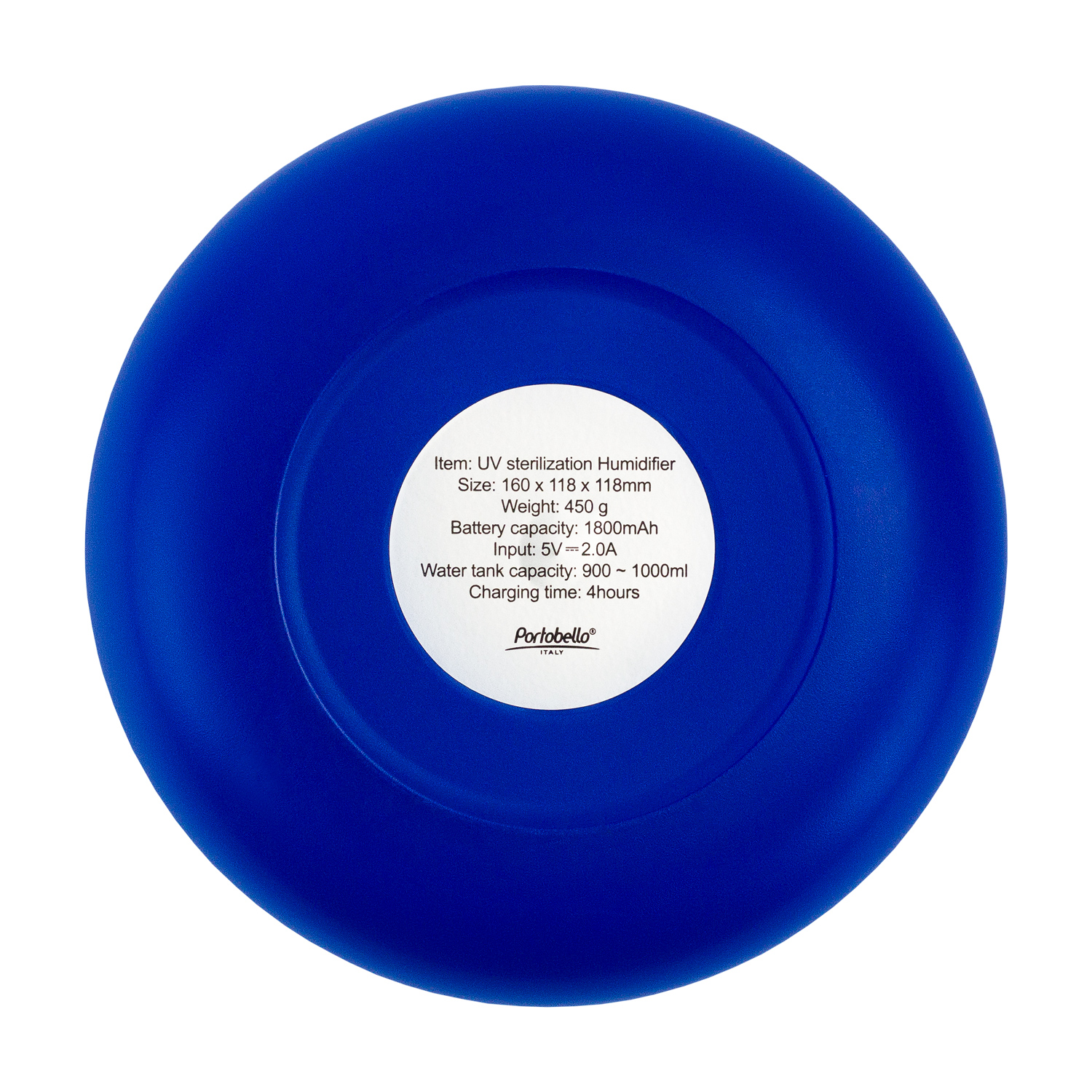 Увлажнитель с антибактериальной UV-лампой Истриа Ультрамарин (Antibacterial Istria Ultramarine), синий