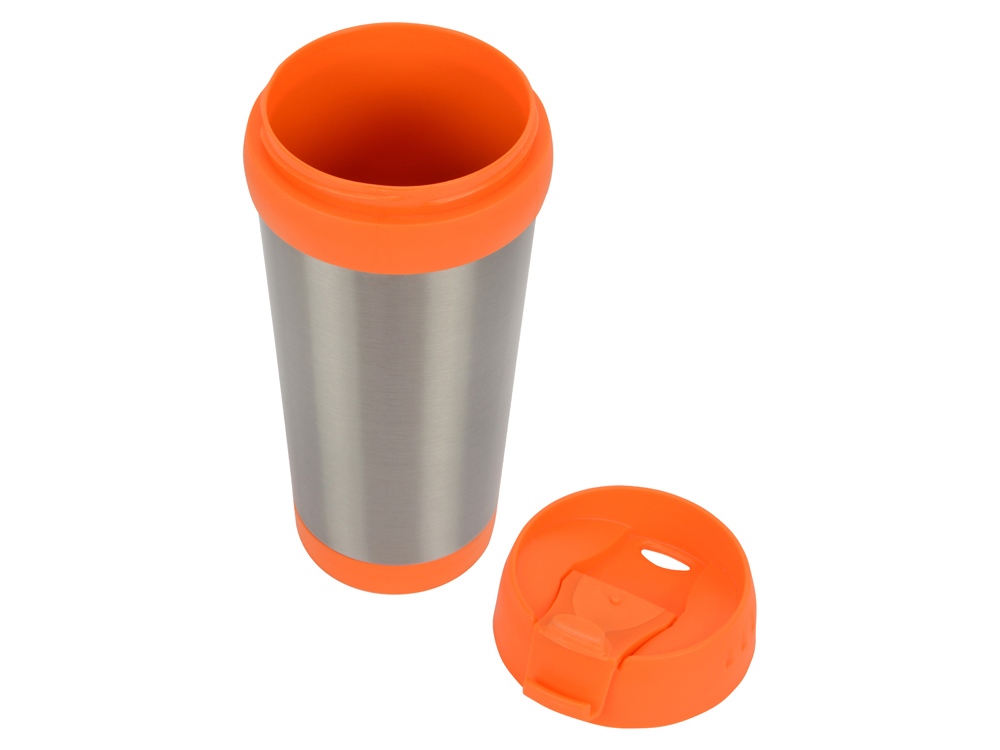 Термокружка Певенси 450мл, оранжевый