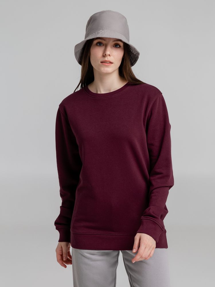 Свитшот унисекс BNC Inspire (Organic), бордовый, размер XXL