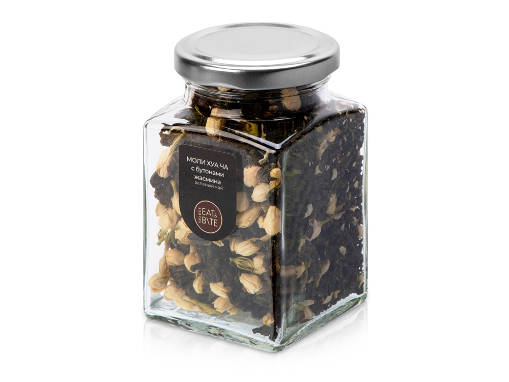 Чай зеленый Моли Хуа с бутонами жасмина, серия Bouquet с логотипом Eat&Bite Select | Print Logo