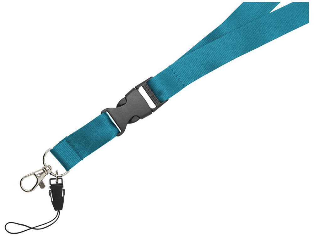 Шнурок Sagan с отстегивающейся пряжкой, держатель для телефона, голубой