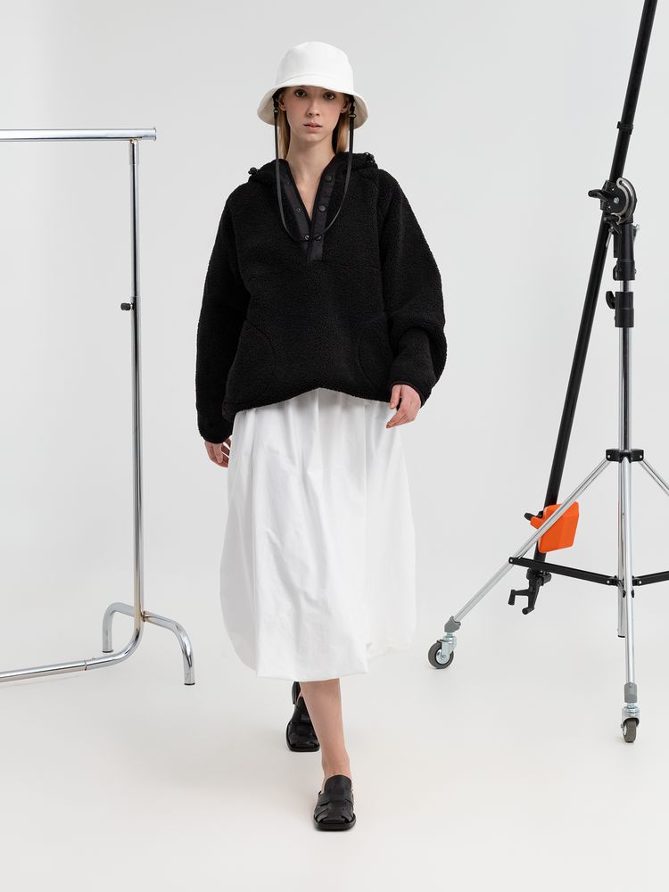 Анорак унисекс Oblako, черный, размер M/L