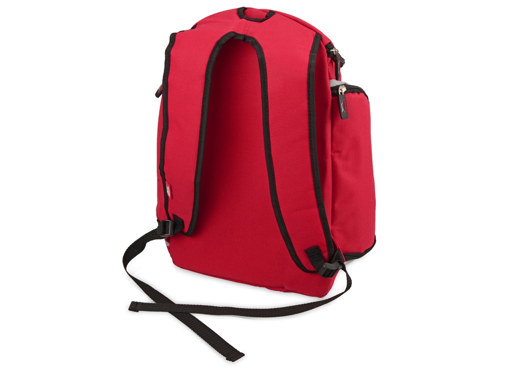 Рюкзак-холодильник Brisbane от Slazenger, красный/серый