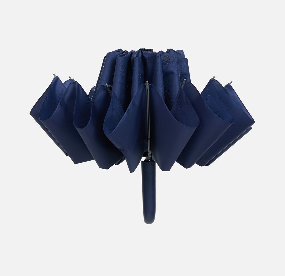 Зонт обратного сложения inLoop с ручкой-карабином