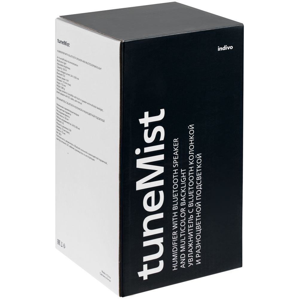 Увлажнитель с колонкой и подсветкой tuneMist фото на сайте Print Logo.