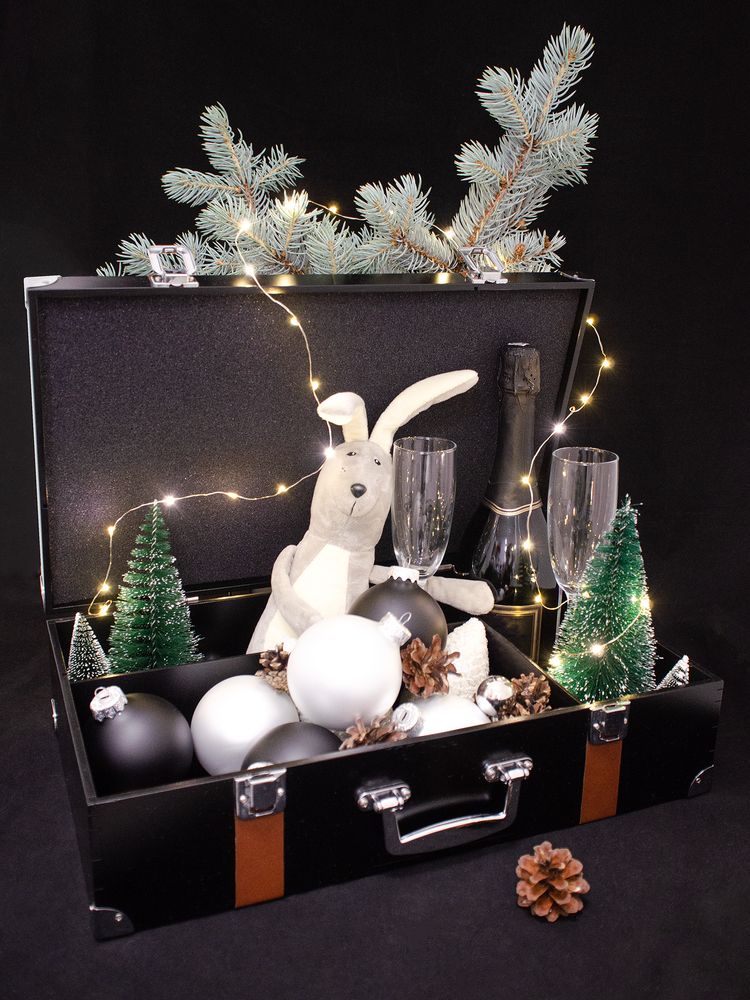 Чемодан с таймером обратного отсчета «Час Икс» — пример нанесения логотипа (сделано в России) | Print Logo