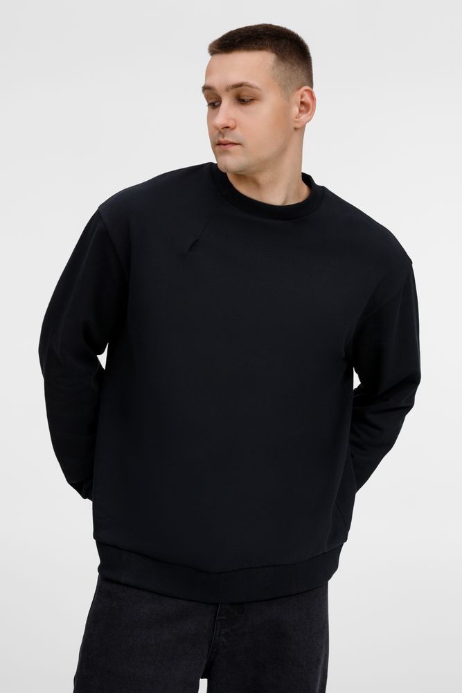 Свитшот унисекс Sinkopa с логотипом Manevr | Print Logo