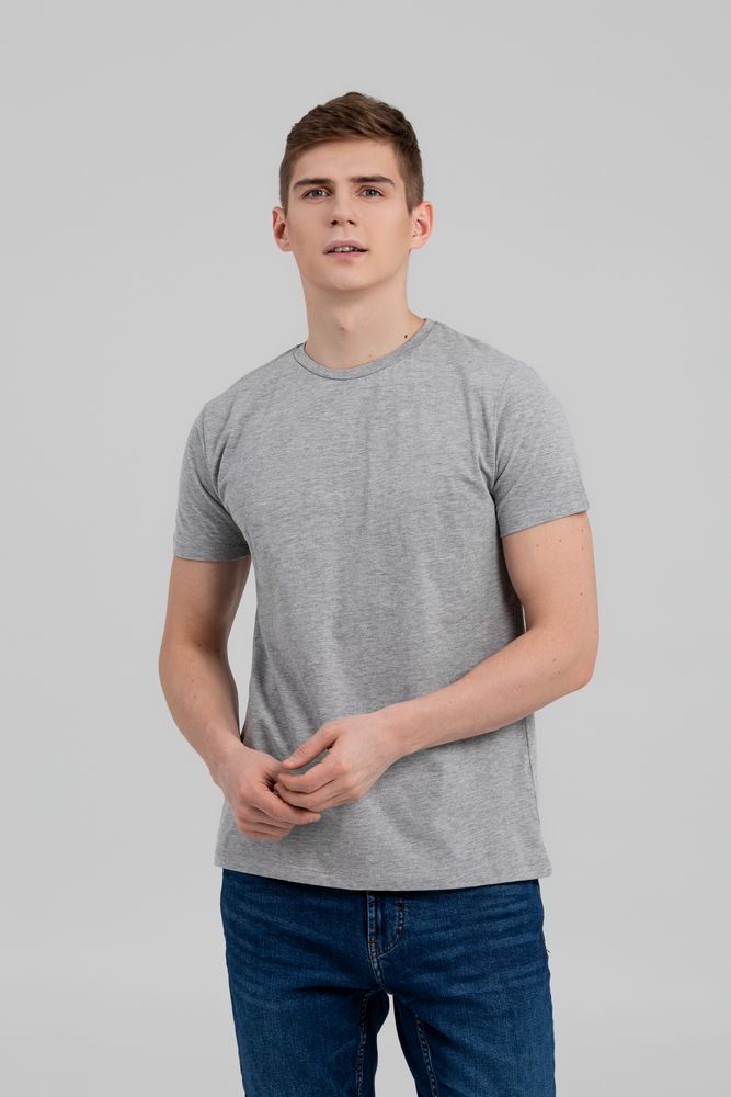 Футболка T-bolka 160 Original серый меланж, размер XS