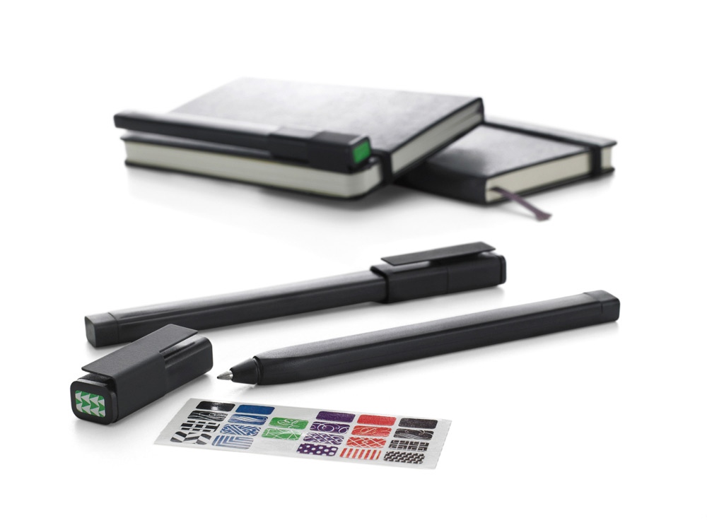 Ручка пластиковая роллер Plus 0,7мм с логотипом Moleskine | Print Logo